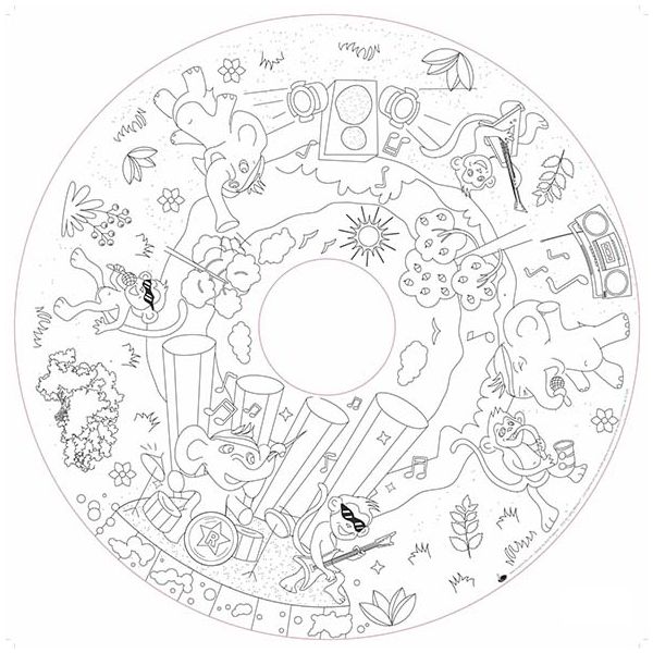 Recharge de 20 pages illustrées Drawin'table - Édition Home - Play Time