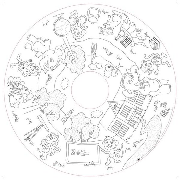 Recharge de 20 pages illustrées Drawin'table - Édition Home - Play Time