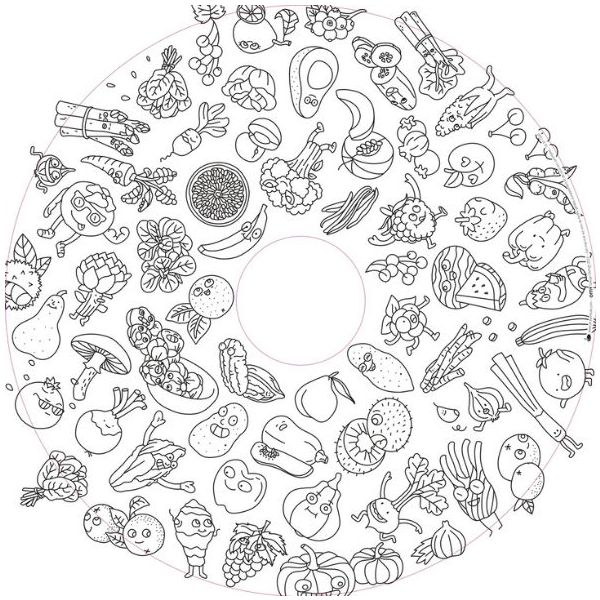 Refill of 10 Illustrated Sheets for Drawin'table® - XXL Edition - OMY® - Objects & Imagination Play - From 4 Years
