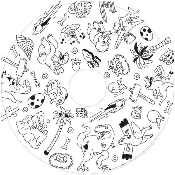 Refill of 10 Illustrated Sheets for Drawin'table® - XXL Edition - OMY® - Objects & Imagination Play - From 4 Years