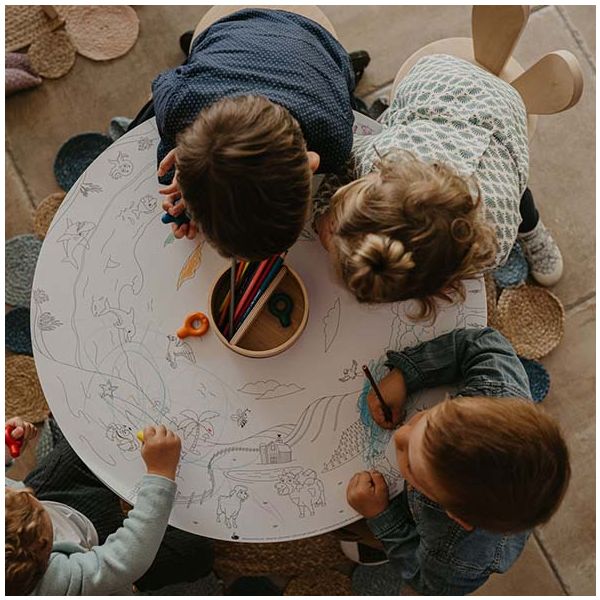 Table de coloriage enfant Drawin'table - Édition Home