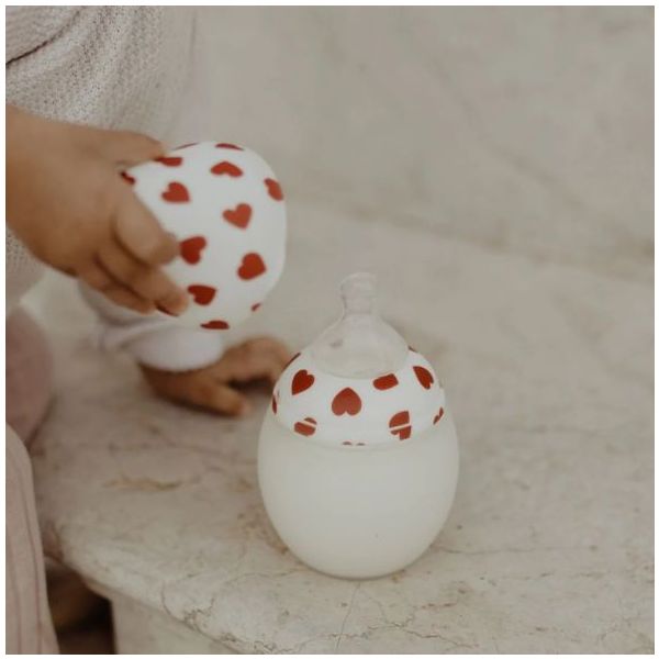 Biberon anti-colique en silicone BibRond 240 ml - Full of Love