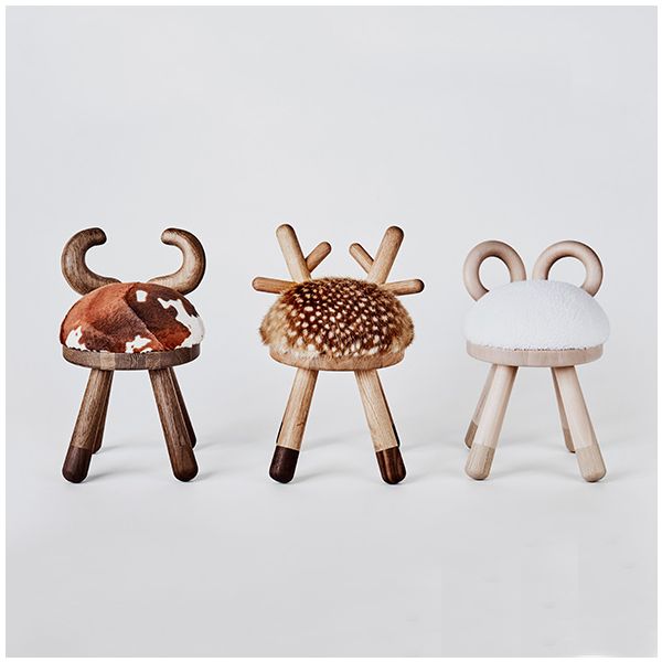 Tabouret Vache