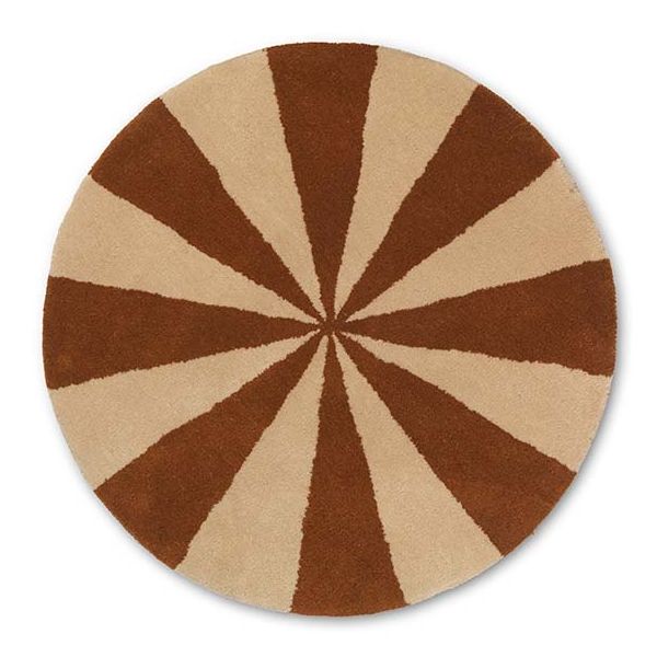 Tapis tufté Arch - 130 cm - Brique