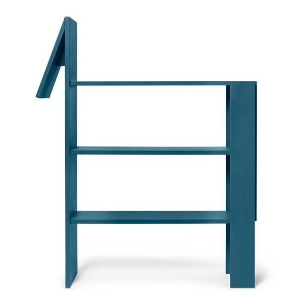Bibliothèque Cheval - Bleu