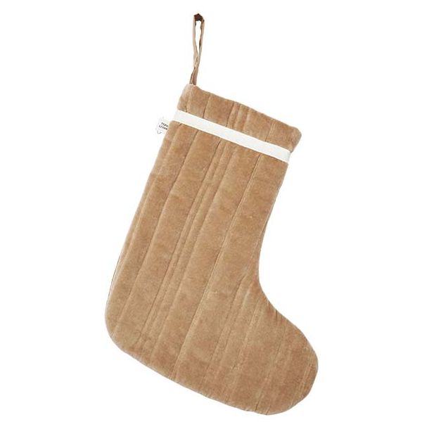 Vari Christmas Stocking - Tan