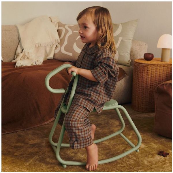 Cheval à bascule Lussi - Vert Clair