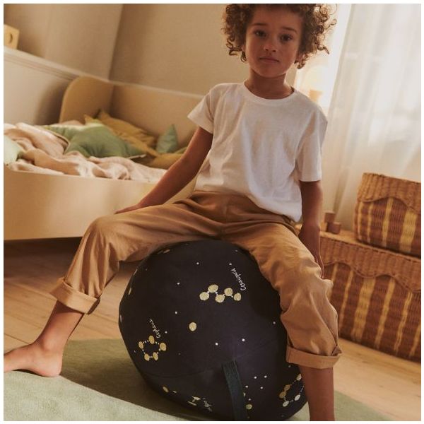 Constellation Pouf - Dark Blue