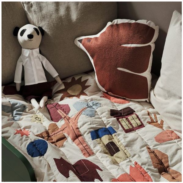 Coussin Swif - Oiseau Brique