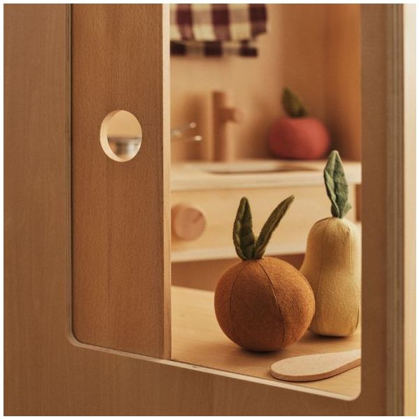Set de 3 fruits en tissu Edi - Multi