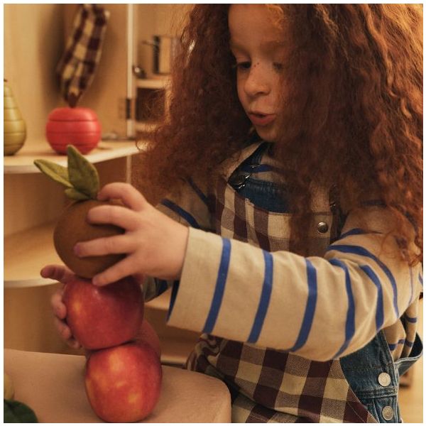 Set de 3 fruits en tissu Edi - Multi