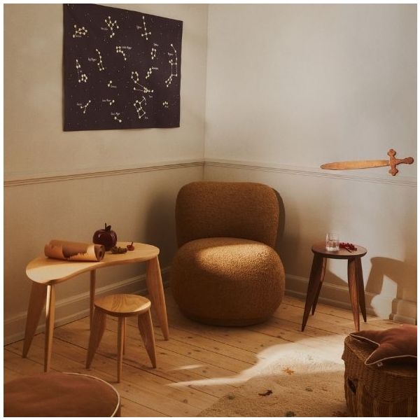 Feve Kids Stool - Natural Ash