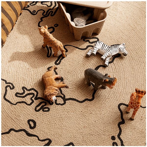 Figurine en Bois Sculpté - Eléphant