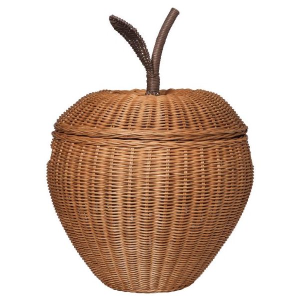 Grand panier de rangement - Pomme