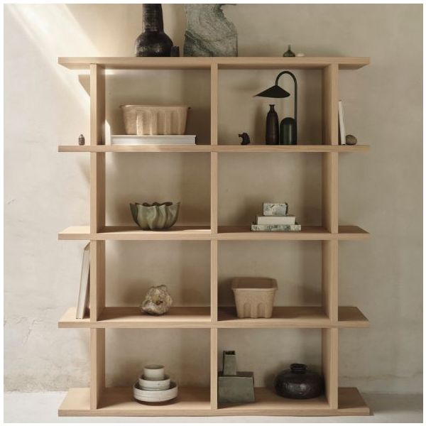 Kona Bookcase 2 x 4 - Natural