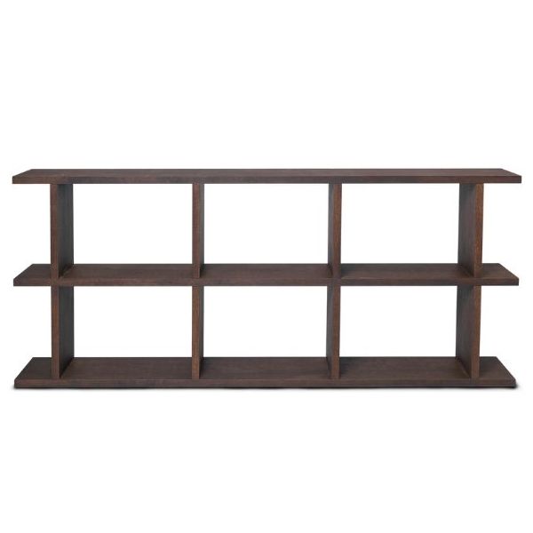 Bibliothèque Kona 3 x 2 - Bois Foncé