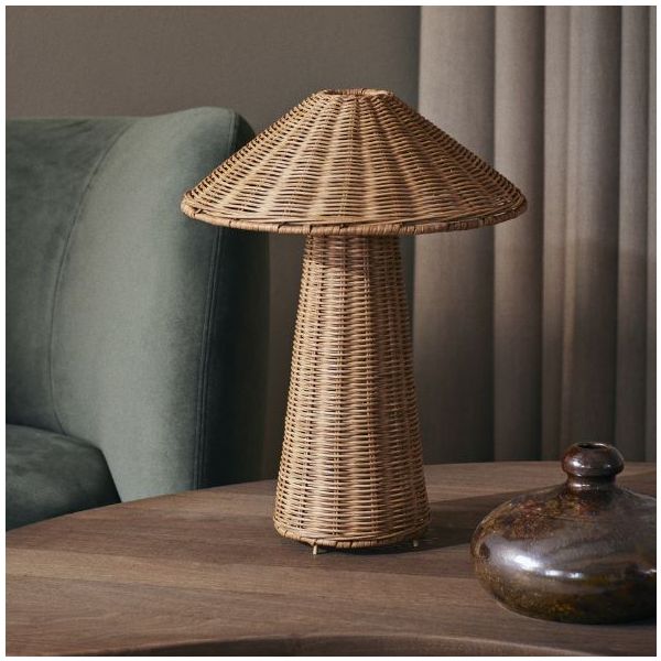 Lampe à poser en rotin Dou