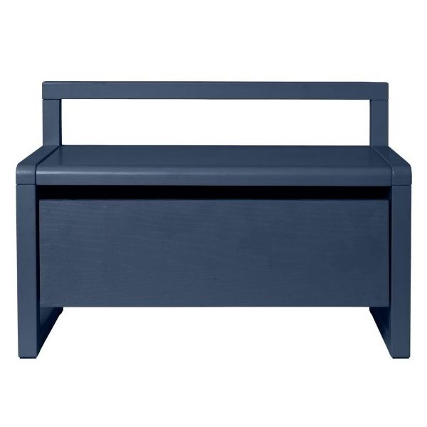 Little Architect Storage Bench - Dark Blue