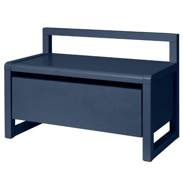 Little Architect Storage Bench - Dark Blue