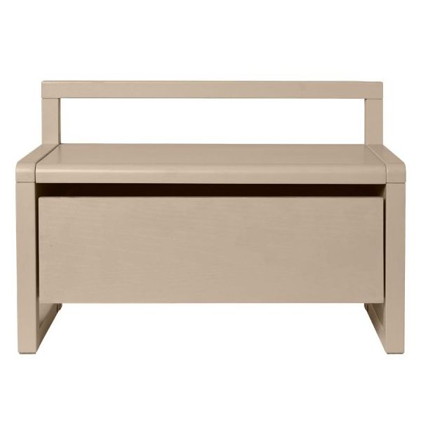 Little Architect Storage Bench - Cashmere