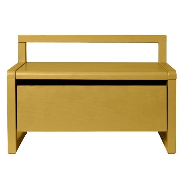Little Architect Storage Bench - Yellow
