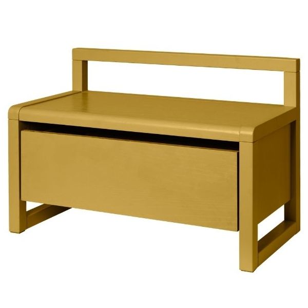 Little Architect Storage Bench - Yellow