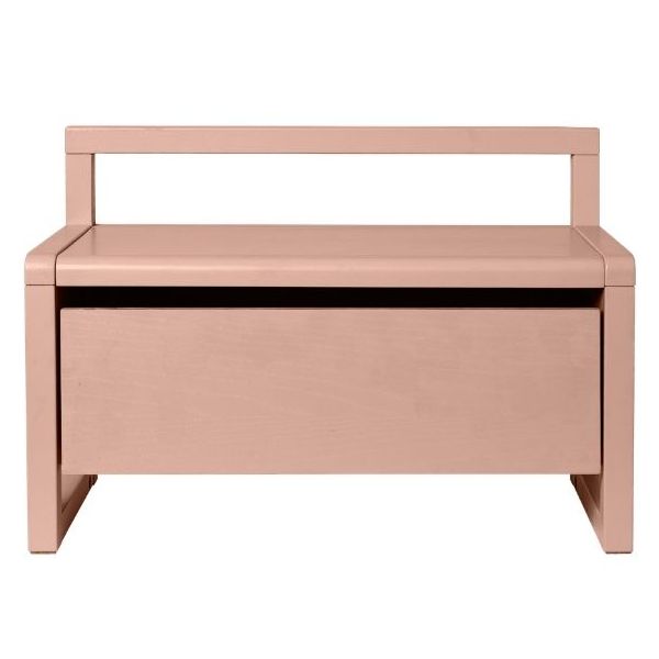 Little Architect Storage Bench - Rose