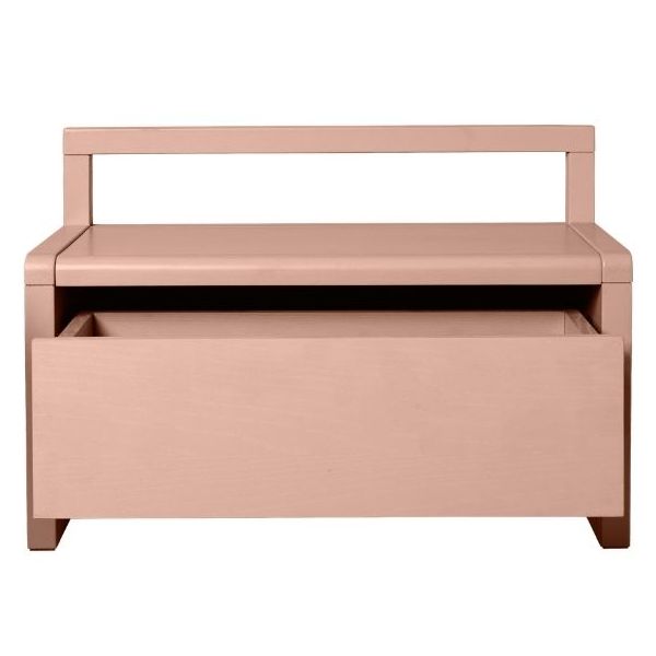 Little Architect Storage Bench - Rose