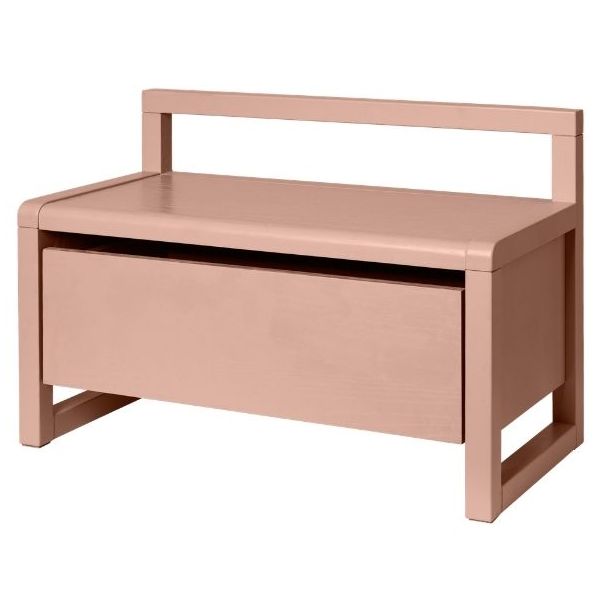 Little Architect Storage Bench - Rose