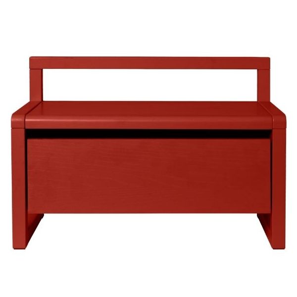Little Architect Storage Bench - Poppy