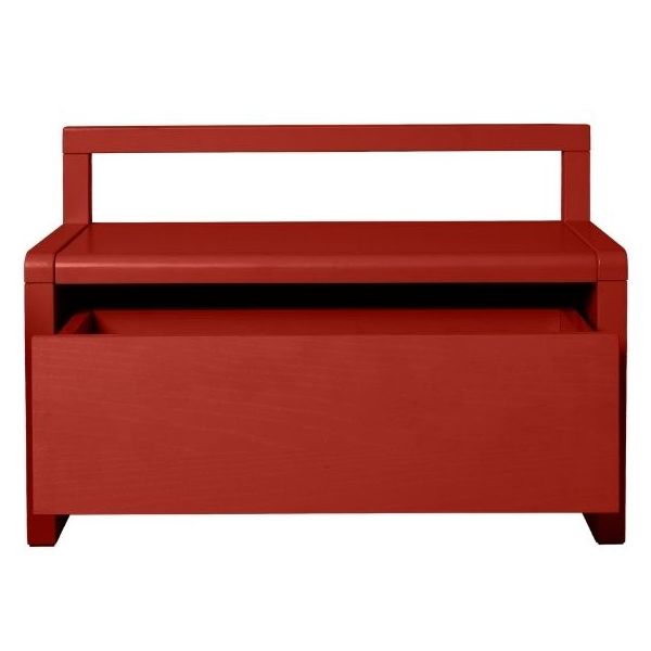 Little Architect Storage Bench - Poppy