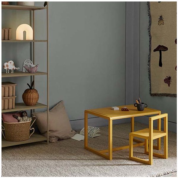 Table enfant Little Architect - Jaune