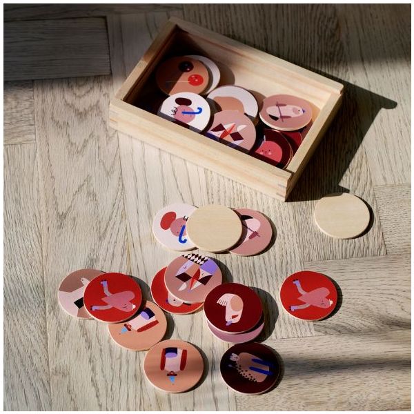 Memory en bois Critter