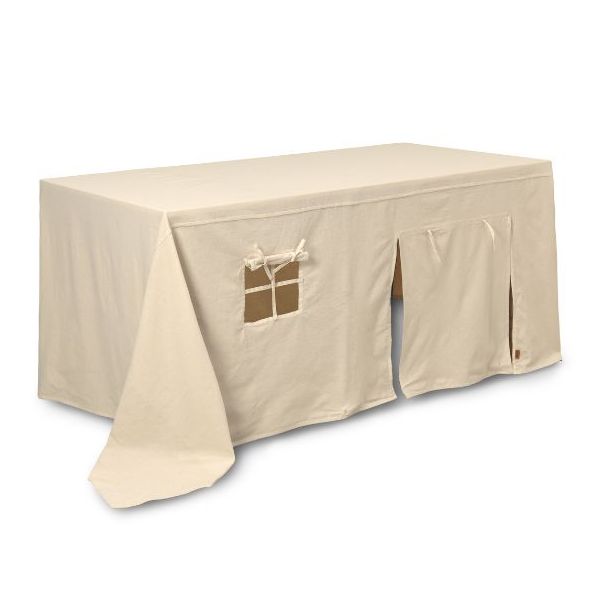 Nappe en tissu cabane