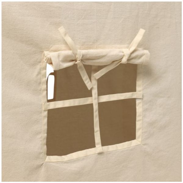 Nappe en tissu cabane