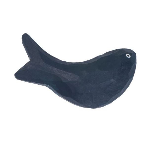 Patère en bois sculpté Harbour - Poisson Bleu