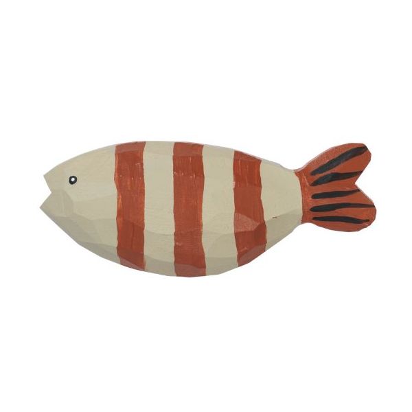 Patère en bois sculpté Harbour - Poisson Rayé