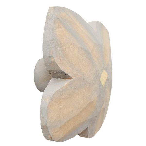 Patère en bois sculpté Poesie - Bleu