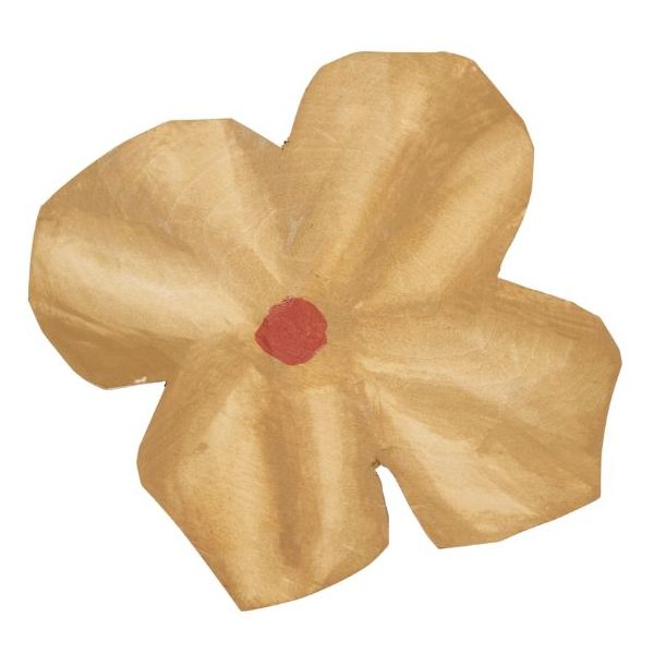 Patère en bois sculpté Poesie - Tan