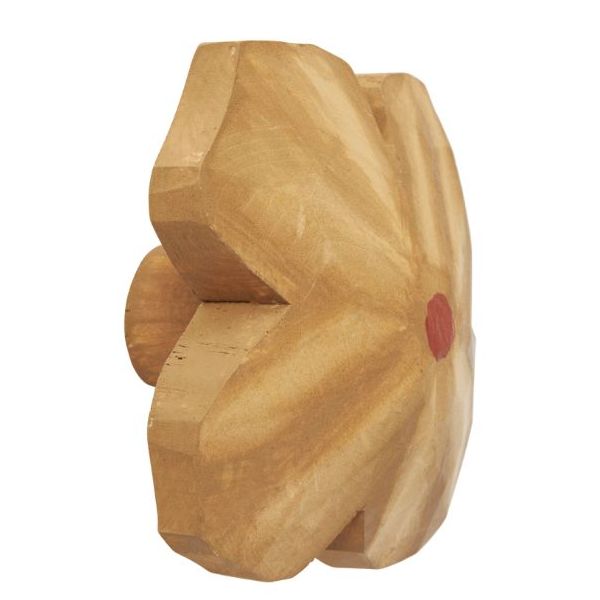 Patère en bois sculpté Poesie - Tan