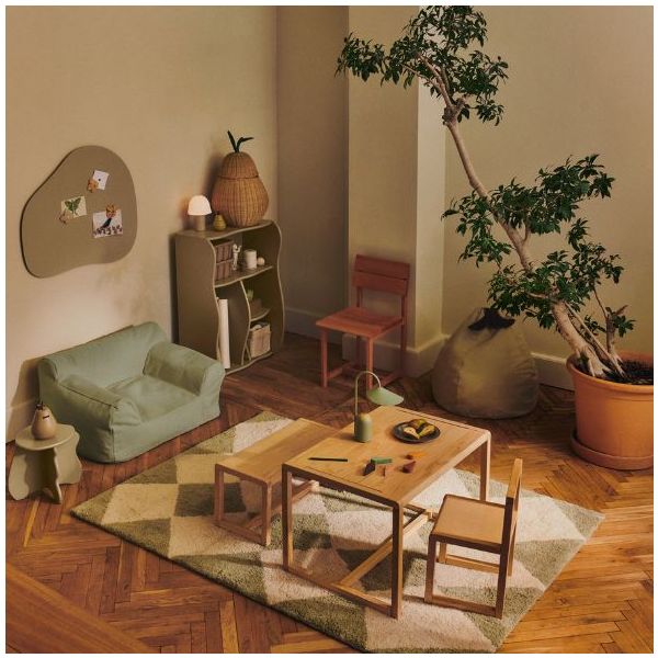 Pouf Fauteuil Billow - Vert