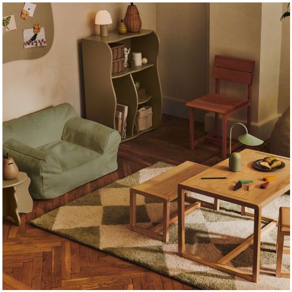 Pouf Fauteuil Billow - Vert