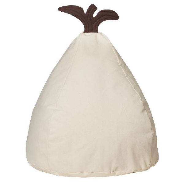 Pouf Poire - Naturel