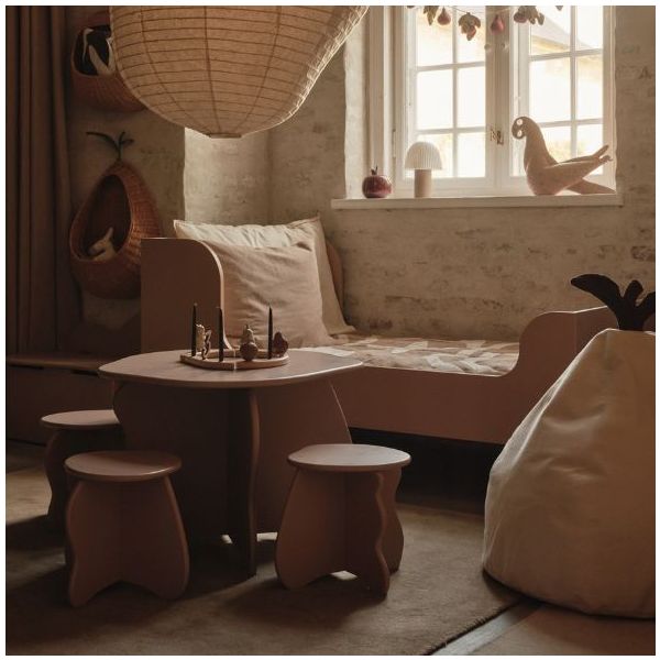 Pouf Poire - Naturel