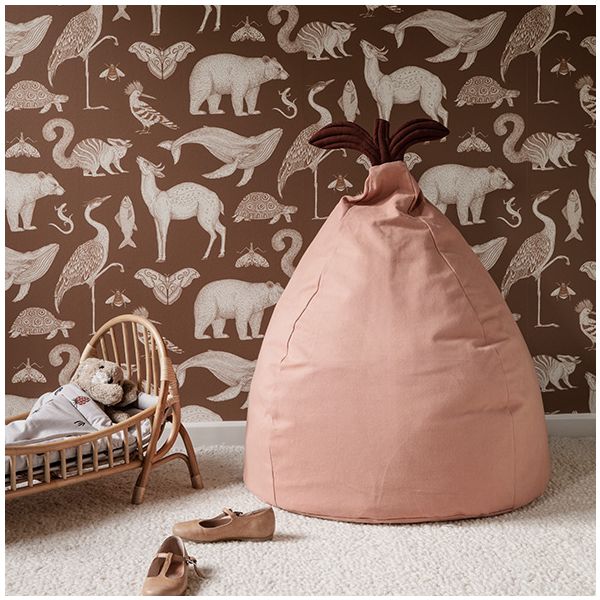 Pouf Poire - Rose