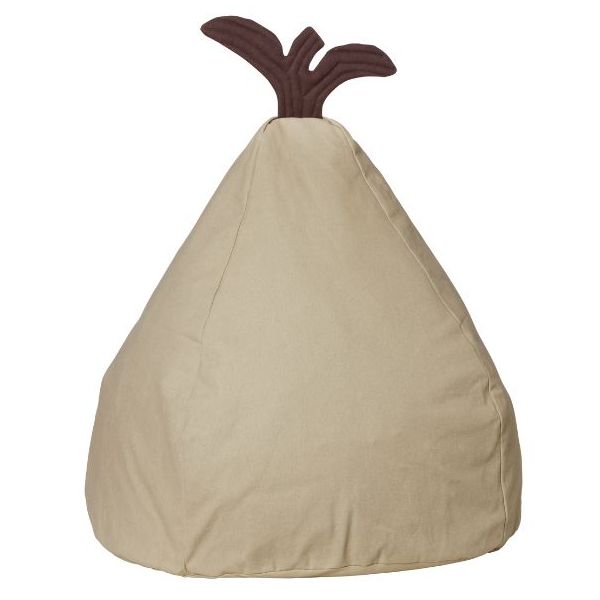 Pouf Poire - Vert d'eau