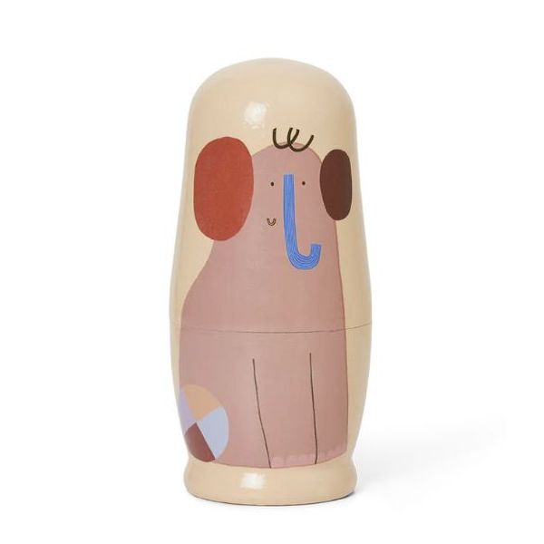 Poupées russes en bois Critter