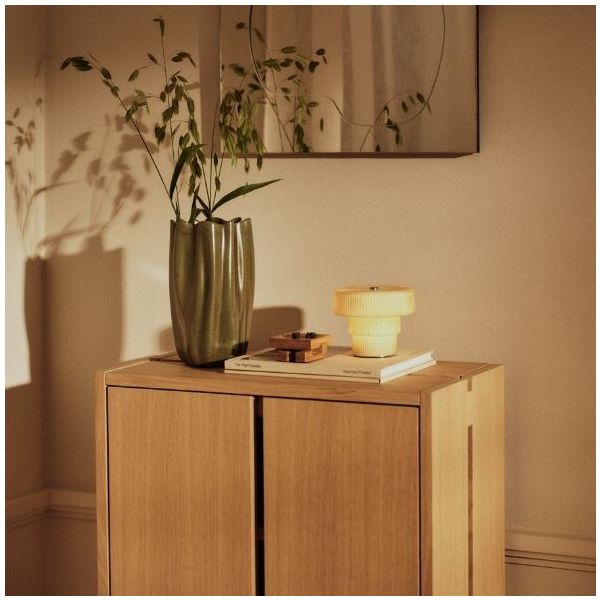 Lampe à poser portable Ripple - Avoine
