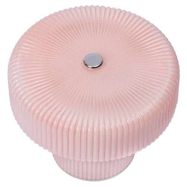 Lampe à poser portable Ripple - Rose Pâle