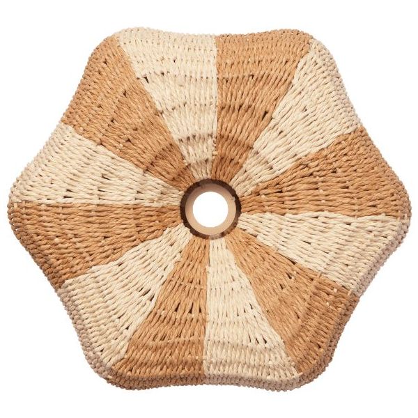 Rivan Lampshade - Natural / Off-white